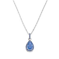 Collana Amen Donna in Argento Zircone CLCRGBBLBLZ - CLCRGBBLBLZ